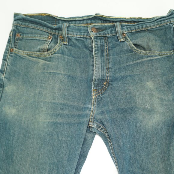 Levi Strauss Men's 511 Denim Blue Jeans - Picture 5 of 6